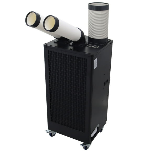 MAC-45 220V Industrial Air Conditioner Dual Hose Portable Spot Cooler for Workshop 15400 BTU/h
