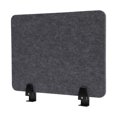 thumbnail image 5 of 4Pcs Desk Divider for Office, 21*16in Desk Privacy Panel Office Partition Standing with 8 Clamps for Office Counter Indoor, Dark Grey, 5 of 25