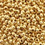 - 2X2 mm Gold Plated Crimp Beads EZX0414 Sold 200pcs/bag