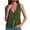 Green, variant on V-neck Women's Summer Basic Vest Crochet Knit Vest SSweater Sleeveless Vest Top