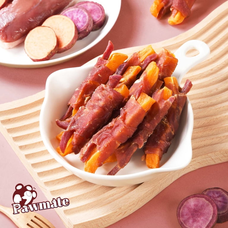 Pawmate Duck & Double Sweet Potato Dog Treats, 12-15 ct photo 2