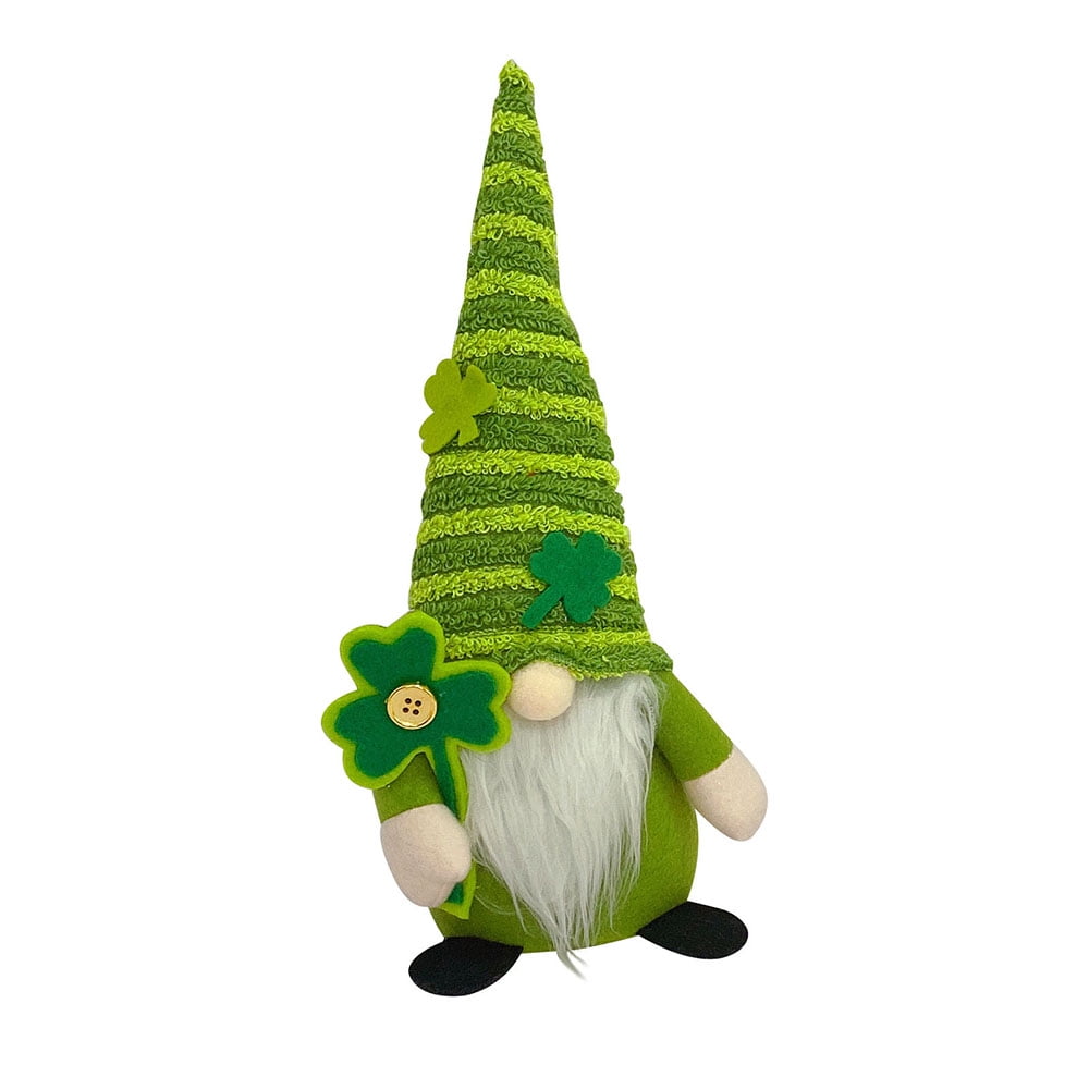 Jessboyy St.Patrick's Day Gnome Plush Elf Decorations - Mr and Mrs ...