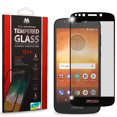 thumbnail image 1 of MYBAT Full Coverage Tempered Glass Screen Protector/Black for Moto E5 Cruise,Moto E5 Play, 1 of 2