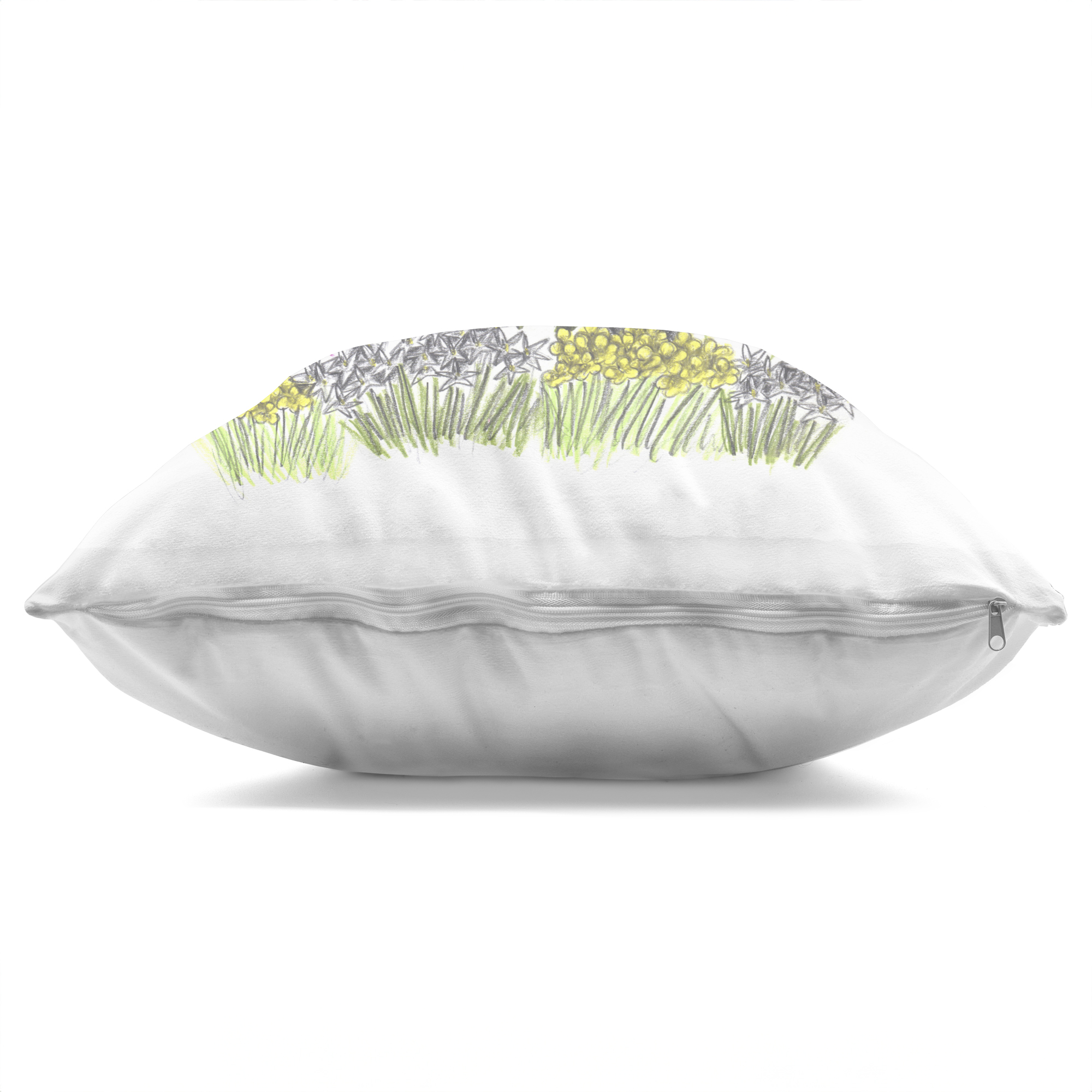 Stupell Industries Giraffe in Midst of Flowers Decorative Printed Throw Pillow, design by Cecilia Battaini