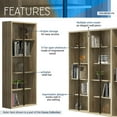 thumbnail image 4 of Techni Mobili Cassa 5-Tier Standard Bookcase, Pine RTA-987BC-PN, 4 of 8