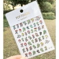 thumbnail image 5 of Pegatinas para uñas del juego Super Mario Bros para niños, figuras de acción, juguetes, Luigi, Peach, princesa, dibujos animados, anime, arte de uñas, regalos de cumpleaños para niñas, 5 of 5
