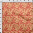 thumbnail image 3 of oneOone Cotton Silk Orange Fabric Batik Sewing Craft Projects Fabric Prints By Yard 42 Inch Wide - SU, 3 of 4