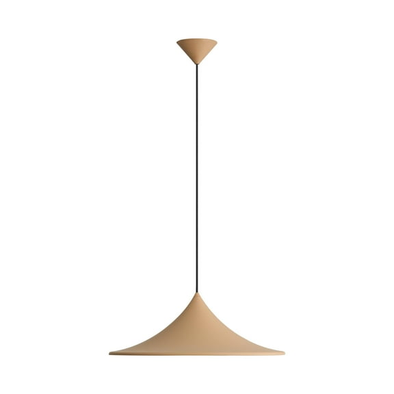 Golden Lighting Vistara 1-light 20in Pendant in Latte