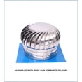 thumbnail image 3 of Ventilador de techo Scienceny de acero inoxidable Funcionamiento silencioso anticorrosivo 450 mm Tipo 5, 3 of 6