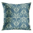 thumbnail image 1 of RYLABLUE Pattern Damask Floral Vintage Baroque Elegance Flourishes Flower Flowery Leafs Throw Pillowcase Cushion Case Cover, 1 of 1