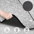 thumbnail image 3 of Zufioo Silver Mosaic Print Car Floor Mats Four-piece Set, Car Interior Accessories - Corrosion-resistant, Non-Slip, Suitable for Cars, Trucks, Vans, 3 of 7