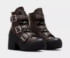 NEW CONVERSE Chuck 70 De Luxe Heel Leather & Buckles High  display picture 2