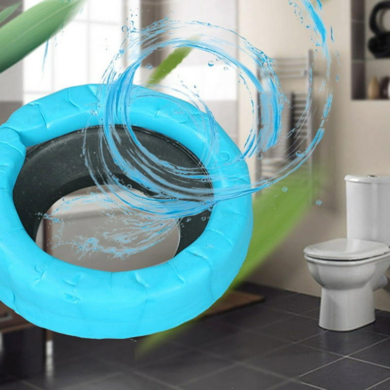 IFealClear Toilet Flush Valve Seal 2-Pack - Blue Rubber Ring Replacement For American Standard Champion 4 & Eljer Titan 4