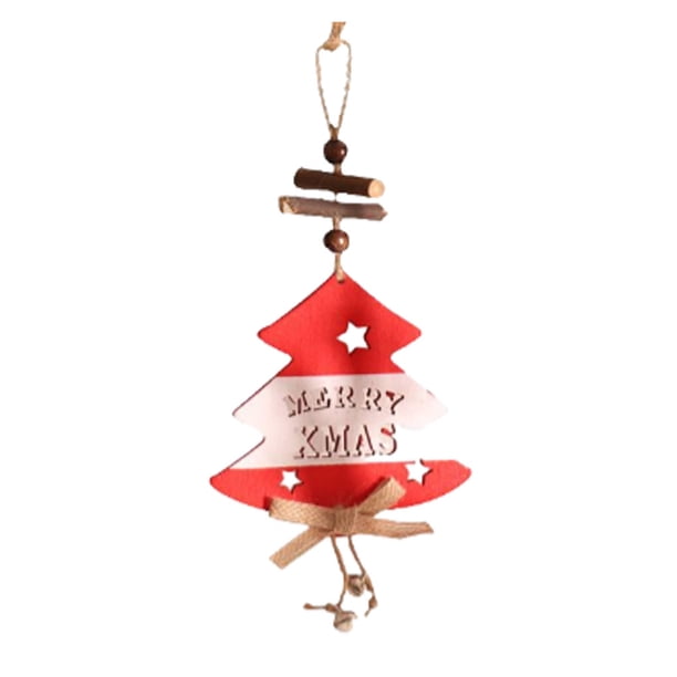 Ounissouiy Decoraciones para árboles de Navidad Diseño de escena Decoración Festival Colgante Adorable DIY Artesanía de Adornos de Navidad Kits de decoración para fiestas árbol de Navidad Ounissouiy HA070126-04