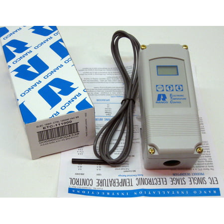 ETC-111000 Ranco Digital Temperature Electronic Controller 120 - 240 (Best Pid Temperature Controller)