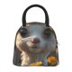 thumbnail image 1 of Balery Adorable Llama In Flowers Bolsa de Almuerzo para Mujeres, Caja de Almuerzo, Bolsa de Almuerzo Pequeña Impermeable, Tote de Almuerzo Reutilizable con Gran Capacidad, 1 of 6