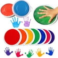 thumbnail image 1 of Jiuyuan Finger Round For Kids Painting Pad Colors Cardmaking Large DIY Craft Ink Office & Stationery, 1 of 8