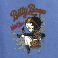 thumbnail image 5 of Wild Bobby, Biker Betty Boop Wild One MC Motorcycle Betty Boop Unisex Hoodie Sweatshirt, Vintage Heather Blue, Large, 5 of 5