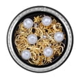 thumbnail image 1 of WIFKLSIIPG Nail Star Moon Jewelry Nail Sequin Jewelry Metal Star Cutout Moon Rhinestone Mix, 1 of 7