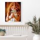 thumbnail image 5 of Cuadros Decorativos Pintura de diamante DIY niña pequeña arte de mosaico de diamante redondo completo Likrtyny embutido en tela, 5 of 9