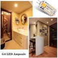 thumbnail image 4 of Ampoules LED G4 12V 3W Blanc Chaud 3000K, 300LM Non-dimmable, Lot de 10, 4 of 5