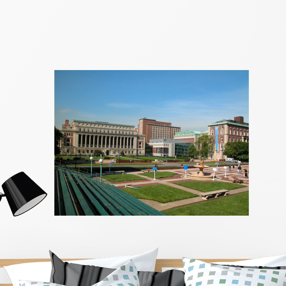 Columbia University New York Wall Mural by Wallmonkeys Peel and Stick ...