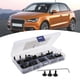 thumbnail image 1 of Juego de tornillos M5x16/19 mm tornillos autorroscantes Acero al manganeso resistente al aceite Negro duradero para guardabarros de coche ANGGREK Otros, 1 of 8