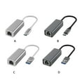 thumbnail image 4 of tssuouriy Driver Free USB Network Card Plug And Play For Instant Network Access 1000M Driver Free Network Card USB（grey ）, 4 of 6