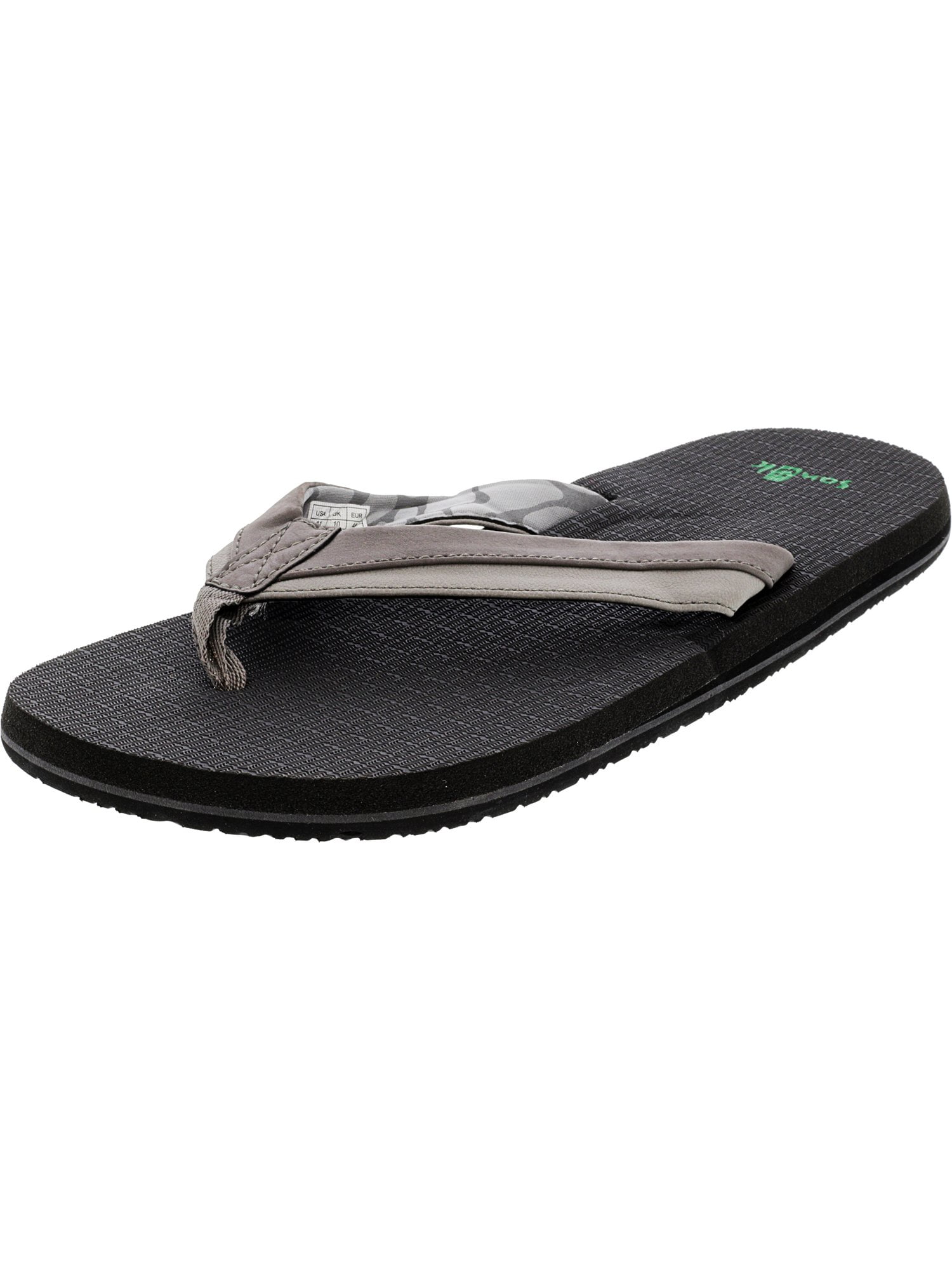 sanuk leather flip flops