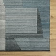thumbnail image 5 of BoutiqueRugs Yatin Southwestern Area Rug - Outdoor Safe - Slate Gray, Charcoal, Steel Blue - 5' x 7'6", 5 of 6