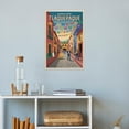 thumbnail image 4 of Vintage Retro Travel Poster Wall Art Tlaquepaque Guadalajara Mexico Colorful Colonial Streets Pottery Shops Print Poster, 4 of 8