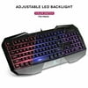AULA SI-859 Backlit Wired Gaming Keyboard with Adjustable Backlight (Purple, Red, & Blue)