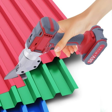 Electric Tin Snips Sheet Metal Cutter Scissors Heavy Duty Cutter Power Tool 36V