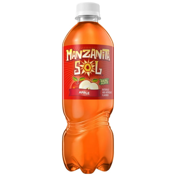 Apple soda Manzanita Sol Apple Soda Pop, 16.9 fl oz, 6 Pack Bottles - Walmart.com