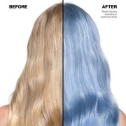 Keracolor Semi Permanent Hair Dye 3 in 1 Clenditioner, Silver Blue, 12 fl oz