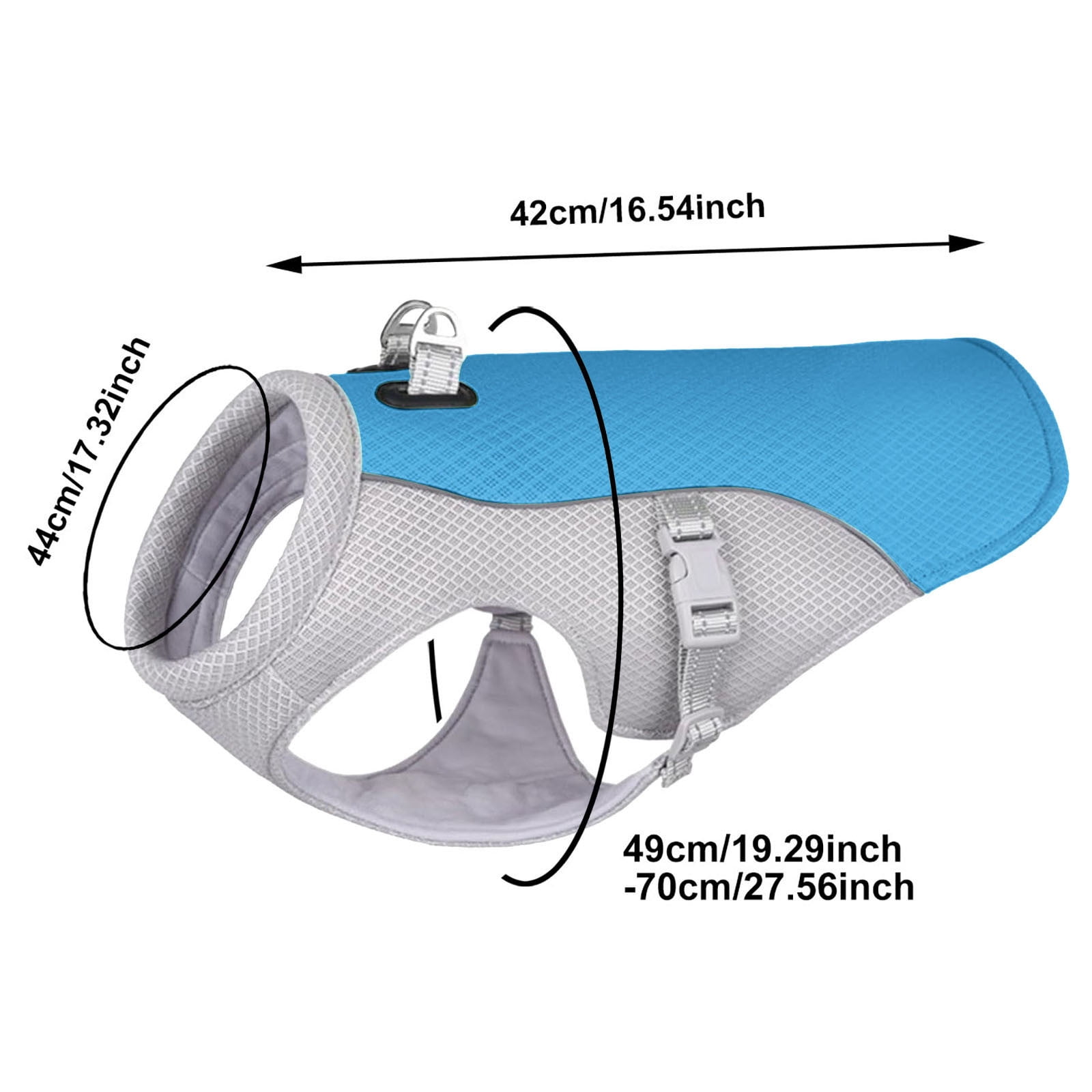 Chest Strap for Dogs | Breathable Summer Vest Harness with Adjustable Fit for Small Medium and Large Dogs