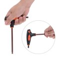 thumbnail image 4 of Unique Bargains 6mm Ball End Hex Key T-Handle Wrench Spanner, Metric S2 Steel 2 Pack, 4 of 5