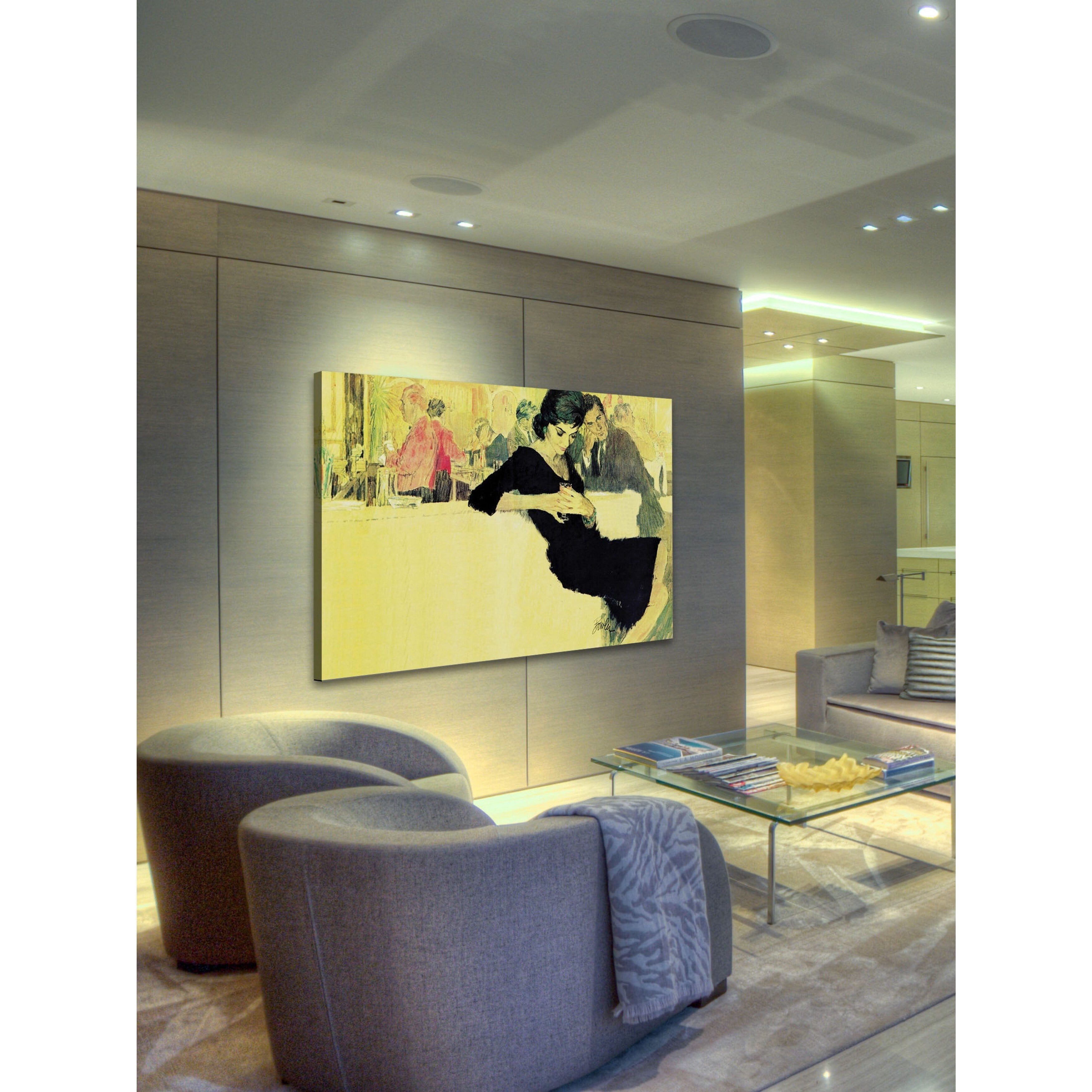 Marmont Hill "Take a Chance" by Robert Jones Painting Print on Canvas