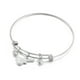 thumbnail image 4 of Qarigey Brazalete de acero inoxidable Joyería expandible Decoración personalizada Graduación Novia Regalo Acero Color Tipo 4 Type2 NO2, 4 of 6