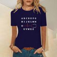 thumbnail image 2 of Moda para mujer Tops Funny Printe CasualFit Camisetas Blusa Estampado Camisa Fridja  bn2980, 2 of 5