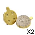 thumbnail image 1 of 2x2x Pastillas De Freno Universales Para Scooter Bloques De Disco Rueda Trasera Cobre Todo Metal, 1 of 7