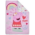 Peppa Pig Be Nice & Kind 4 piece Toddler Bed Set