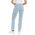 thumbnail image 2 of LE JEAN womens  Lara Voyage High-Rise Slim Jean, 24, Blue, 2 of 3