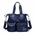 thumbnail image 4 of Bolso de mujer, bolso de mano de gran capacidad, bolso de mensajero informal de nailon, 4 of 5