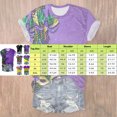 thumbnail image 3 of PMUYBHF T-Shirt Décontracté Mode Femme Col Rond Manches Courtes Imprimé Couleur 9950 TG, 3 of 4