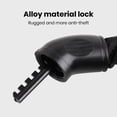 thumbnail image 4 of LJNYFDC Bike Lock Bike Chain Lock Sturdy Construction High Strength Wear Resistant Waterproof Alloy Steel Bicycle Password Lock, 4 of 6