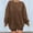 Brown, variant on Lolmot Oversized Sweatshirt for Women Fall Fashion Casual Long Sleeve Crewneck Sweatshirt Loose Fit Solid Color Fleece Pullovers Y2K Tops