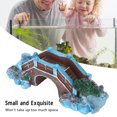 thumbnail image 4 of Decoración De Puente De Acuario, Puente De Pecera Exquisita Resina Resistente A La Decoloración Simulación Hermosa Para Paisajismo, 4 of 7