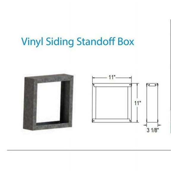 DuraVent DVA-BVS DirectVent Pro DVA-BVS Vinyl Siding Standoff Box
