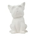 thumbnail image 2 of (2 pack) Hello Hobby Paintable French Bulldog Figure, White Ceramic 6" to Paint, Craft Base, 2 of 10